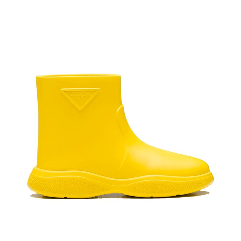 Prada Logo Rubber Boots Women